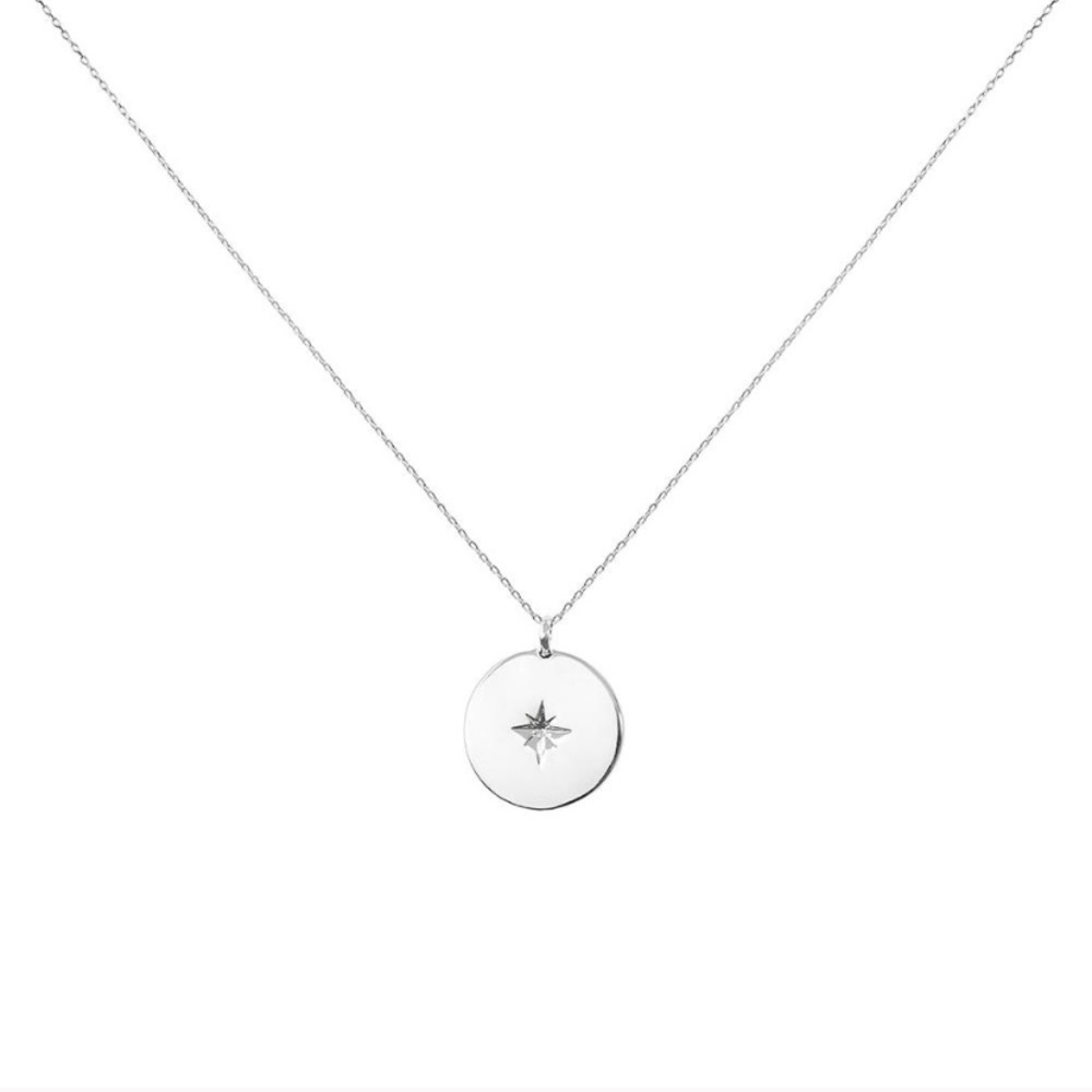 NWT Uncommon James Silver Starburst Necklace